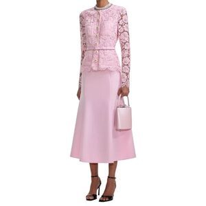 Linda Charm Womens  Embellished Midi Dress